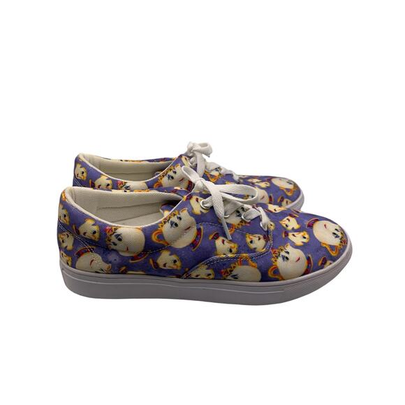 Bibbidi Bobbidi Bling Mrs. Potts and Chip Disney Sneakers Size 8 - Picture 2 of 7